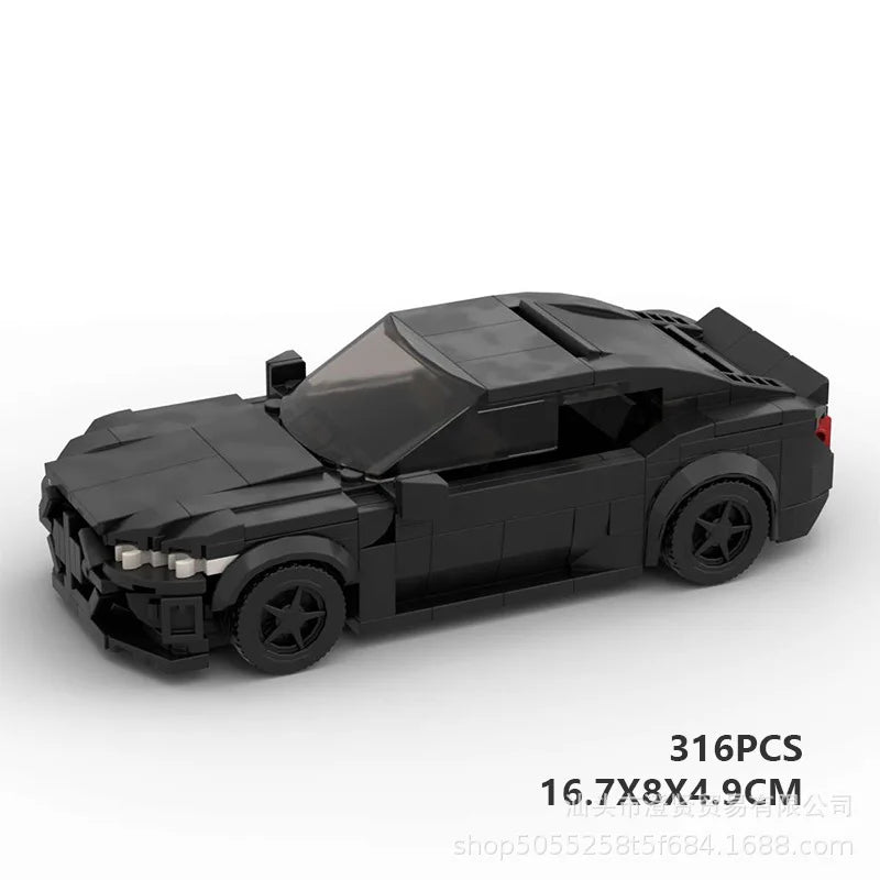 316PCS Kolor Model Samochodu Sportowego z Klocków Technic