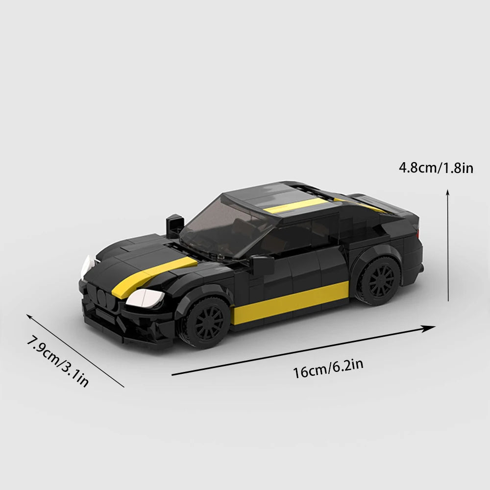 Model Samochodu Wyścigowego MOC Klocki Miasto Edukacyjne