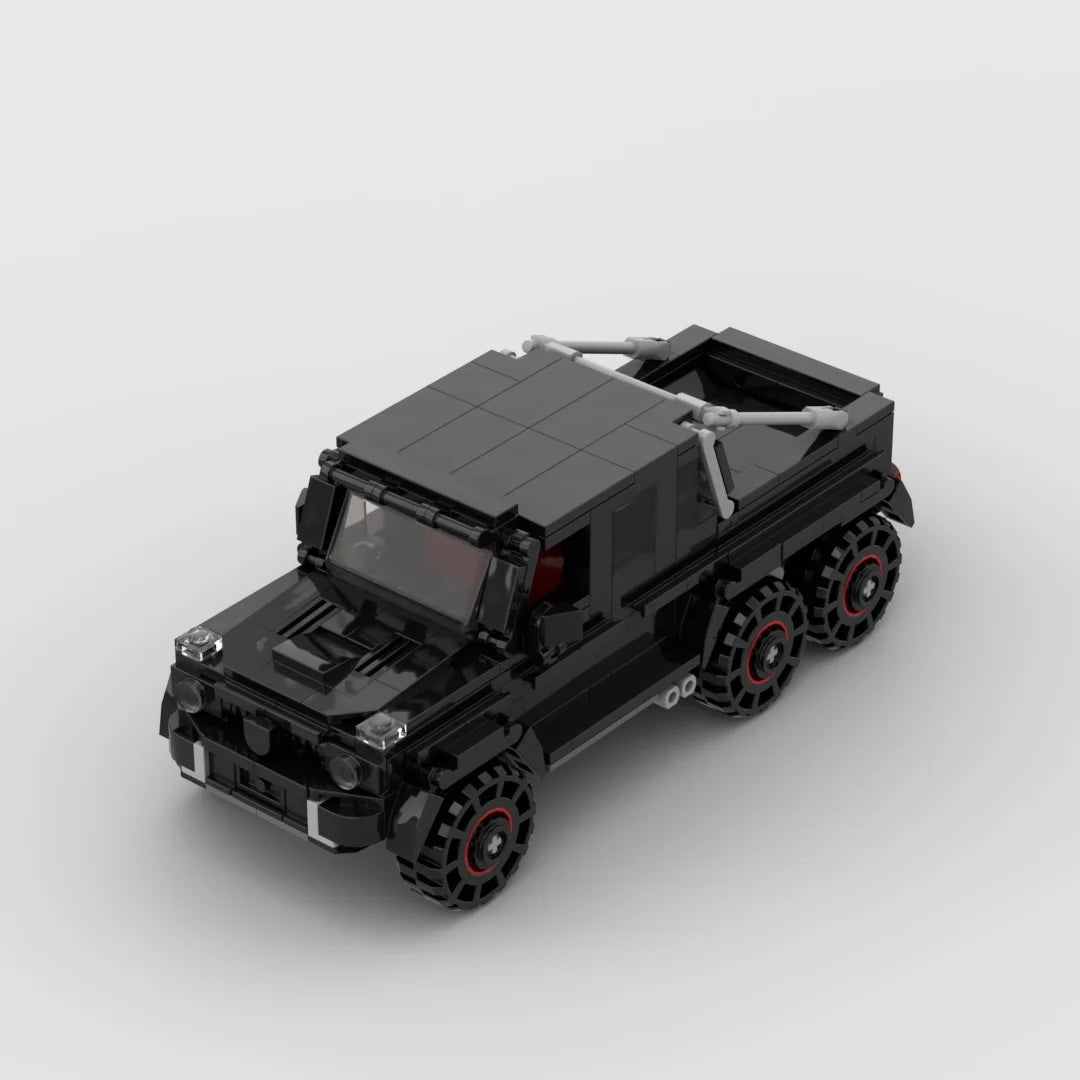 Klocki SUV 6x6 z Przyczepą – Zestaw Off-Road 582 el.