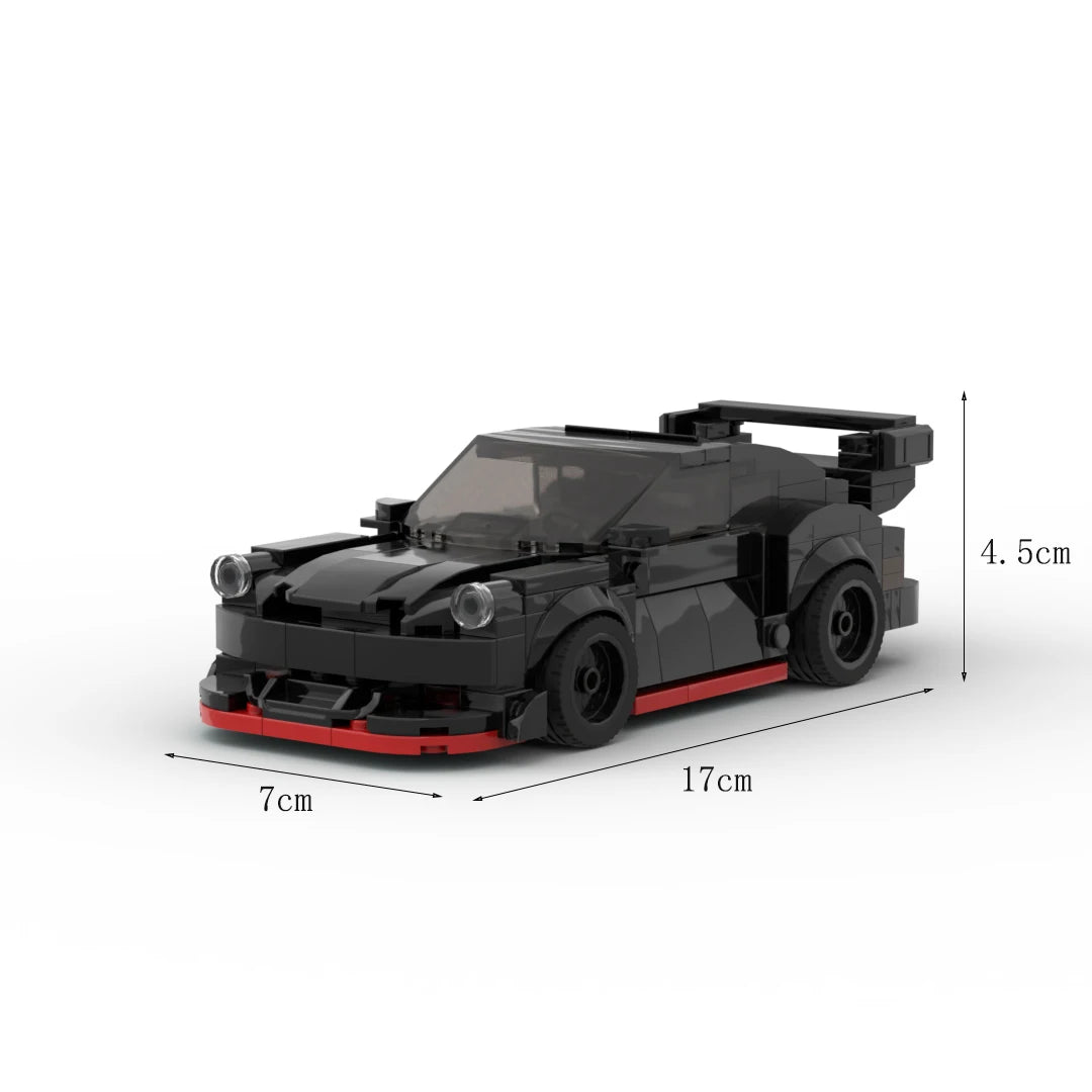 Model Rajdowego Auta RWB 321 Klocków Zestaw Konstrukcyjny