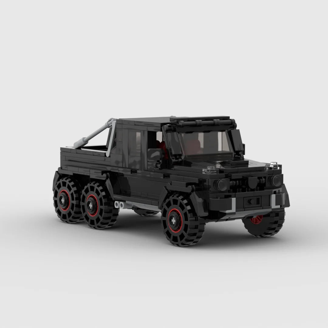 Klocki SUV 6x6 z Przyczepą – Zestaw Off-Road 582 el.