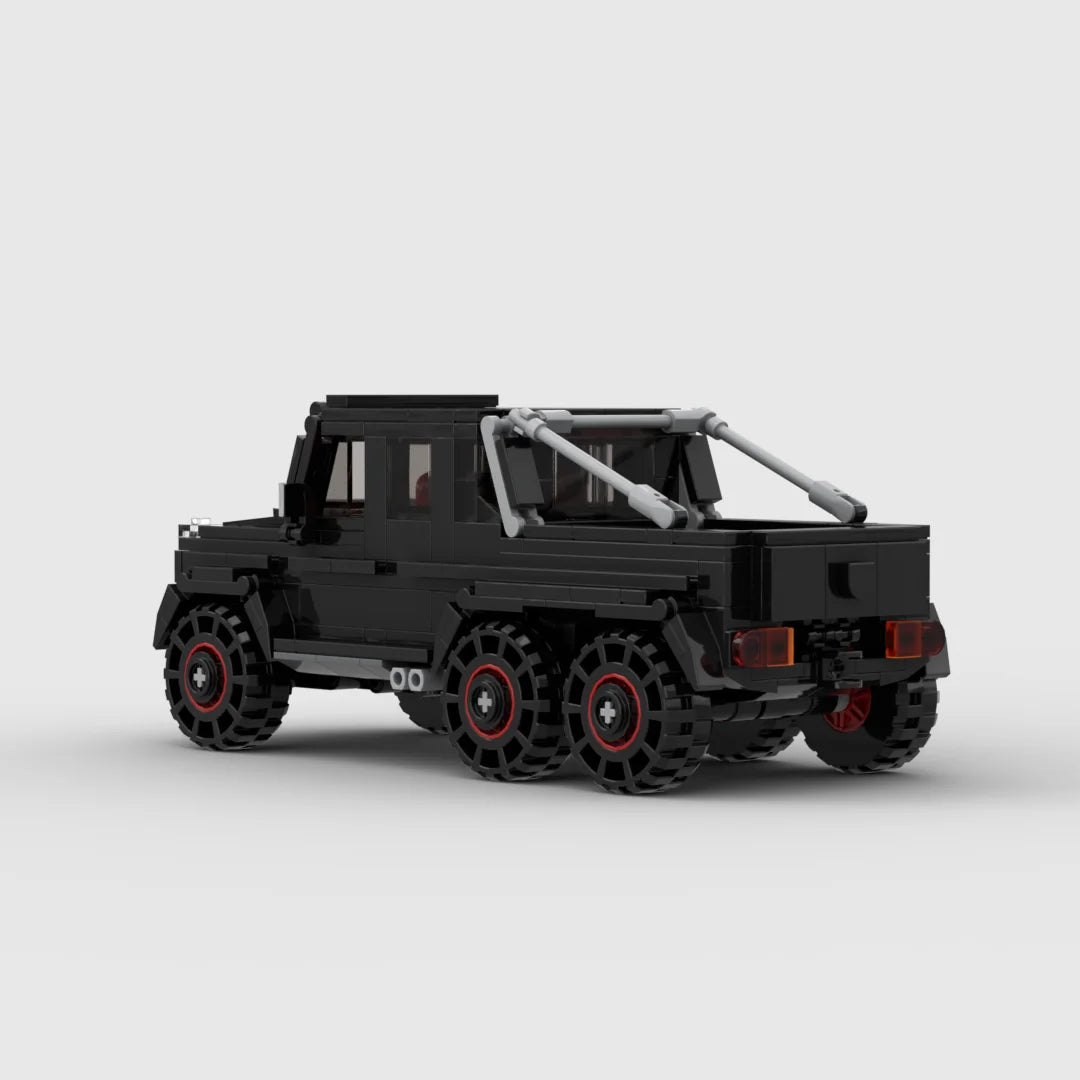 Klocki SUV 6x6 z Przyczepą – Zestaw Off-Road 582 el.