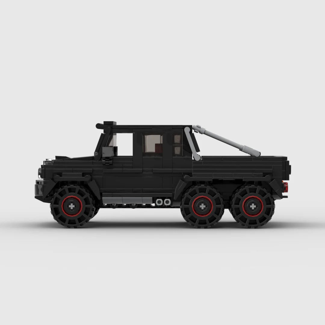 Klocki SUV 6x6 z Przyczepą – Zestaw Off-Road 582 el.